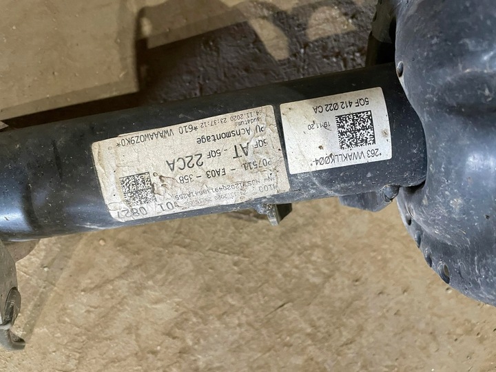фото №8, Vw skoda seat поворотный кулак амортизатор 5q0407257a 5q0407258a 5qf412022ca
