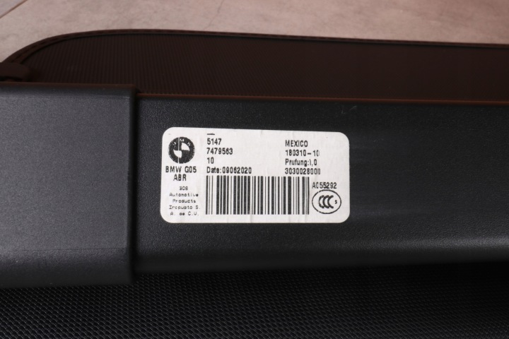 фото №7, Bmw x5 g05 x5m f95 ролета багажника зад задняя чёрная 7479563