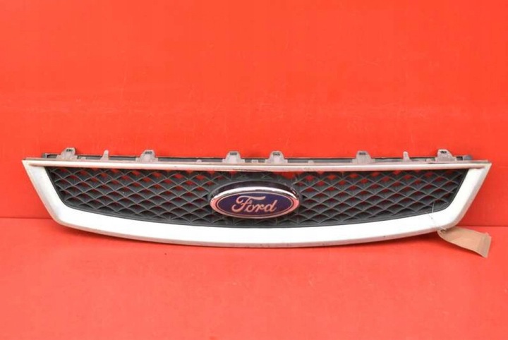 фото №1, Решітка решітка радіатора срібна 4m51-8c436-bc ford focus mk2 04-08