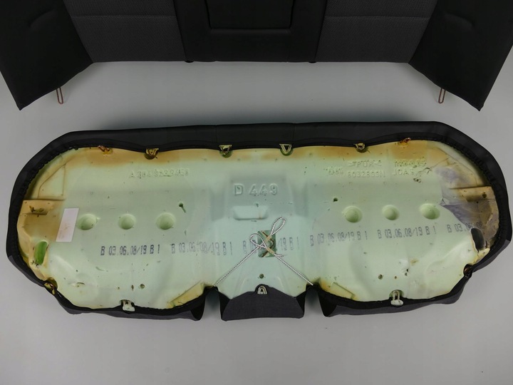 фото №7, Mercedes w204 c sedan диван зад задняя pół кожа