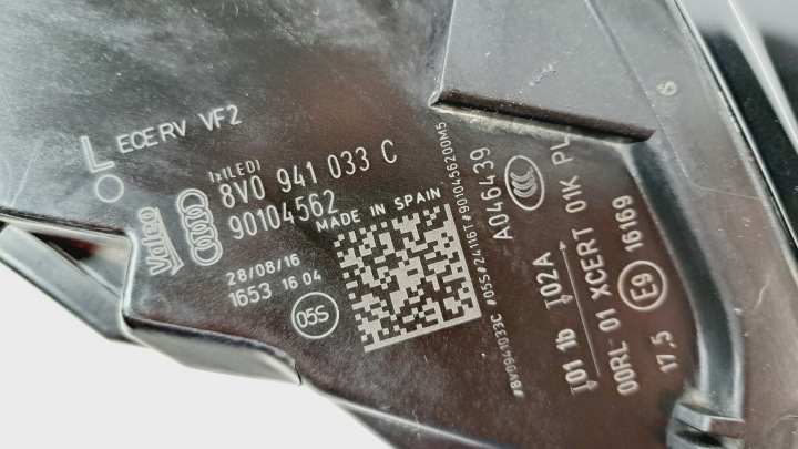фото №16, Audi a3 8v0 рестайлінг фара ліва повний led 8v0941033c