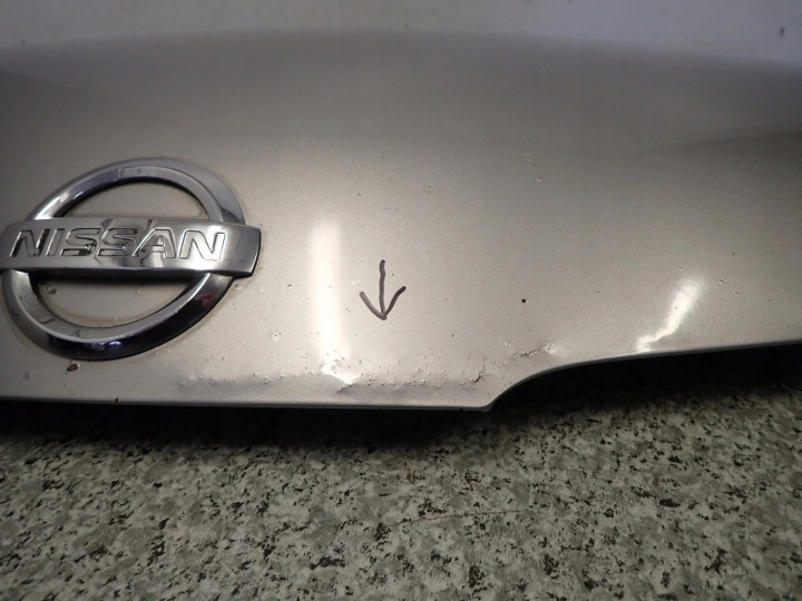 фото №9, Nissan micra k12 02-10 капот крышка двигателя kyo