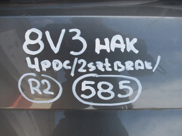 фото №7, Бампер audi a3 8v0 pdc рестайлинг зад заднее