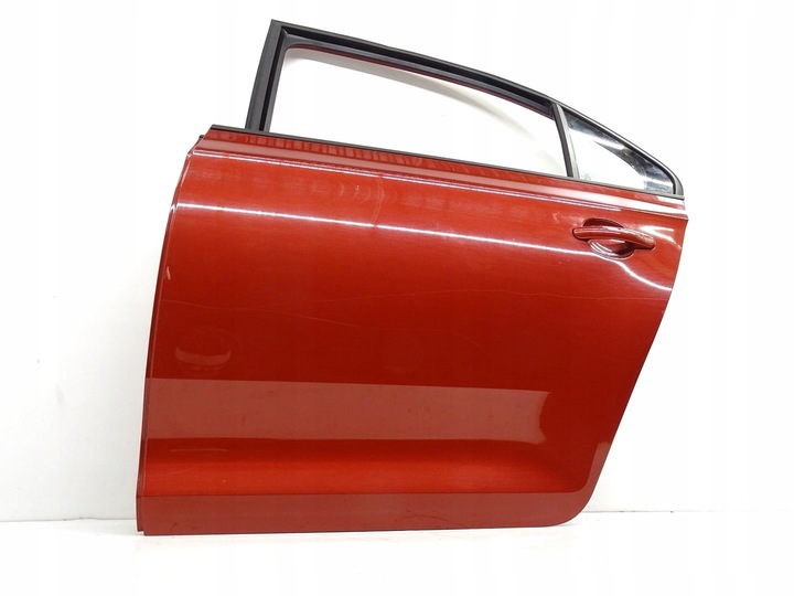 фото №1, Двері ліві лівий зад задні skoda rapid i 5j liftback / sedan бордовий lf3l