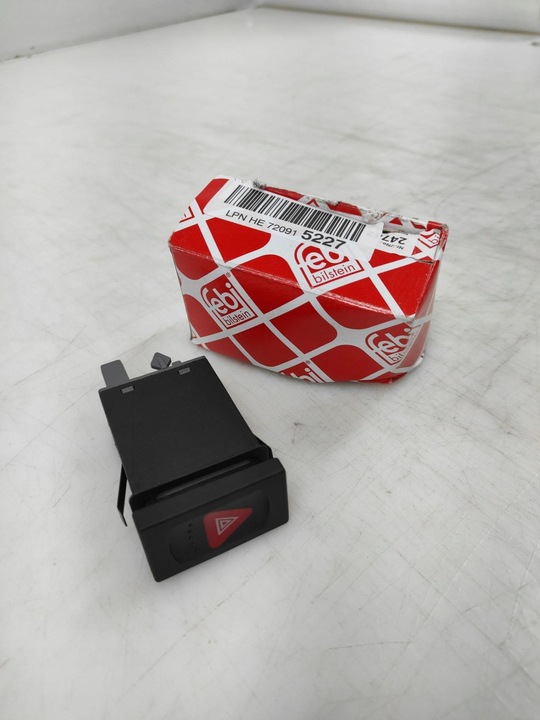 фото №16, Febi 24742 вимикач світла аварійних audi vw