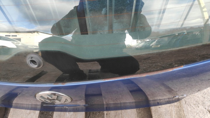 фото №8, Крышка багажника vw polo iv 4 9n рестайлинг la5k оригинал