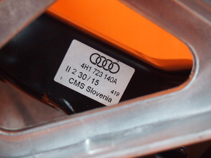 фото №8, Audi a8 4h dsg педали газа тормоза каркас комплект 4h1723140a / 4g1723117