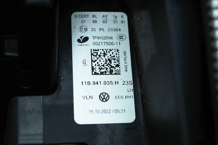 фото №9, Фара левые перед vw id.4 11b полный led eu