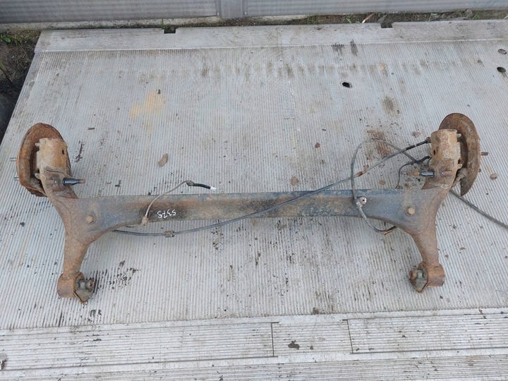 фото №2, Балка ось подвешивание зад toyota corolla verso ii 04-09r