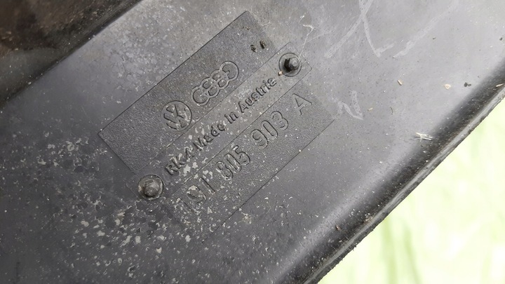 фото №9, Накладка планка бампера перед vw golf ii jetta