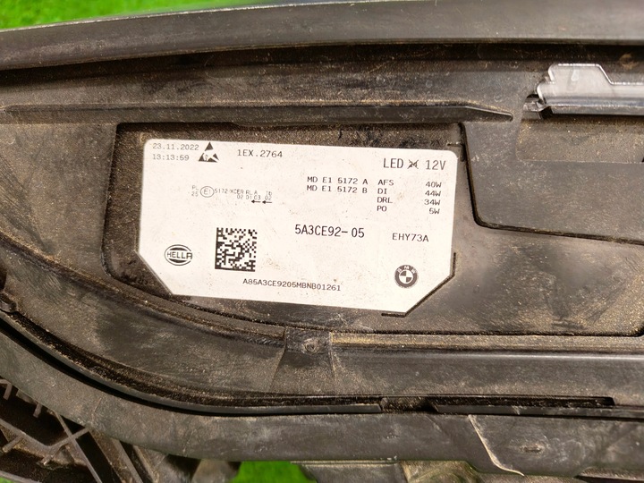 фото №13, Bmw ix i20 перед бампер капот лампы крылья pas переднее м-пакет isport