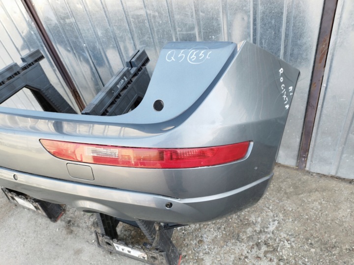 фото №7, Бампер задний pod датчики pdc audi q5 8r годы 2008-2011 цвет lx7r