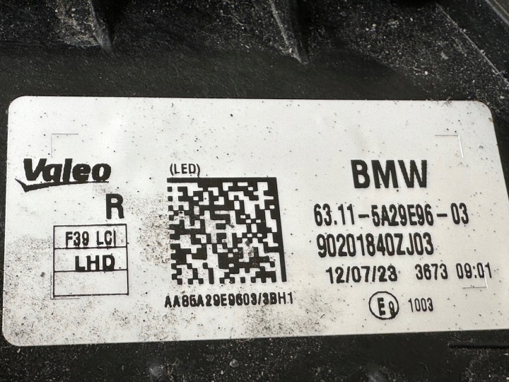 фото №7, Фара лампи led bmw x2 f39 lci рестайлінг комплектні 5a29ea5 5a29e96