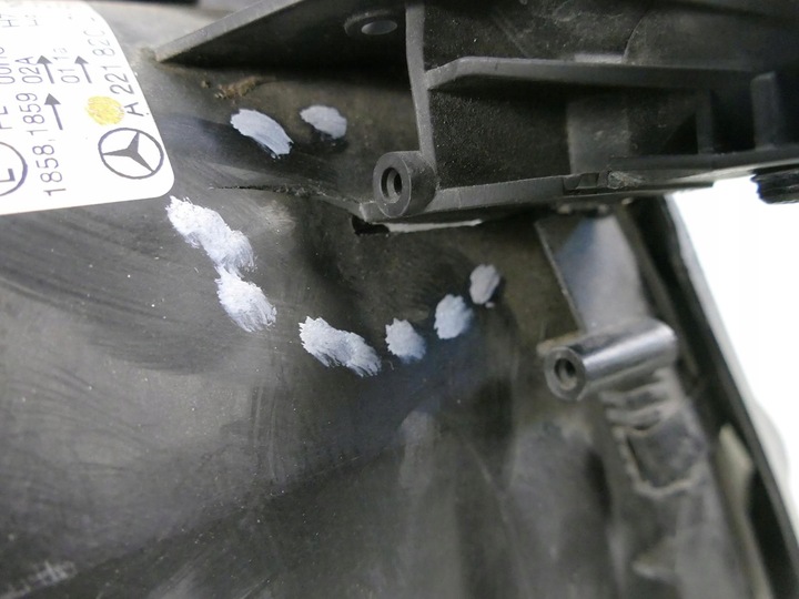 фото №12, Mercedes s w221 лампа линза левый перед uk