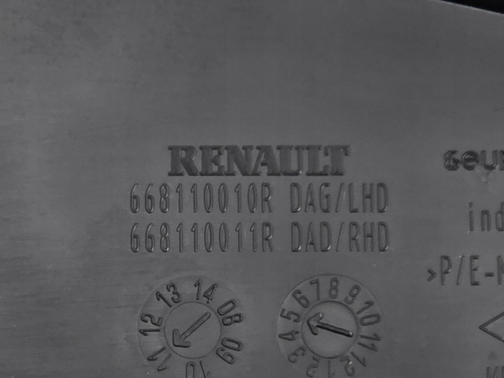 фото №15, Master 3 iii 10- панель під лобовим склом пластиковий металевий комплект 1w