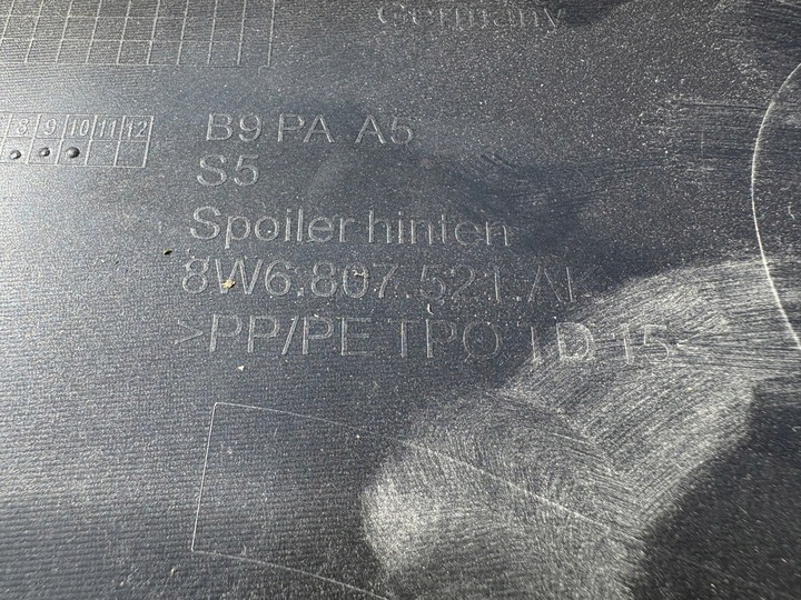 фото №7, Накладка зад audi a5 8w b9 рестайлінг