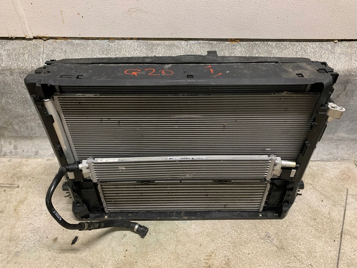 фото №7, Bmw 3 g21 рестайлінг lci комплектний перед радіатор бампер лампи капот крила