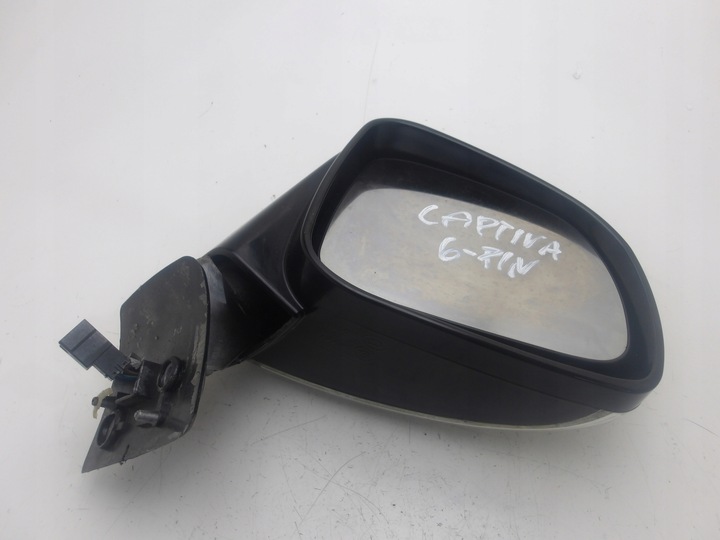 фото №1, Chevrolet captiva 06-10 дзеркало зовнішні праві 6-контактні колір 19u