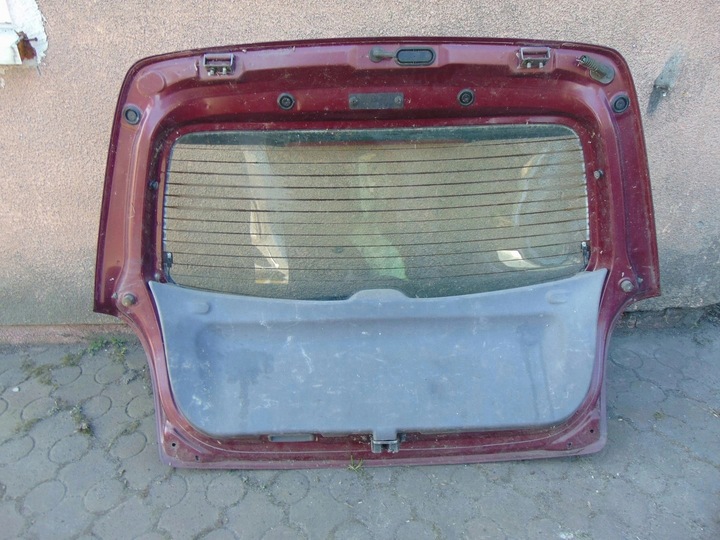 фото №13, Кришка багажника mazda 323f комплектна бордова