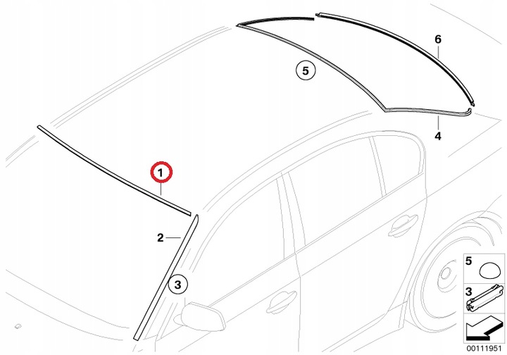 фото №15, Защита стёкла перед bmw e60 e61 520 523 525 530 535