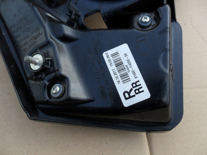 фото №12, Toyota chr права лампа задня led 81580-f4020-00