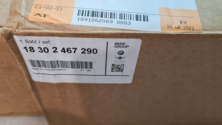 фото №5, Наконечник захист вихлоп bmw 1 x2 f39 f40 карбон оригінальний номер