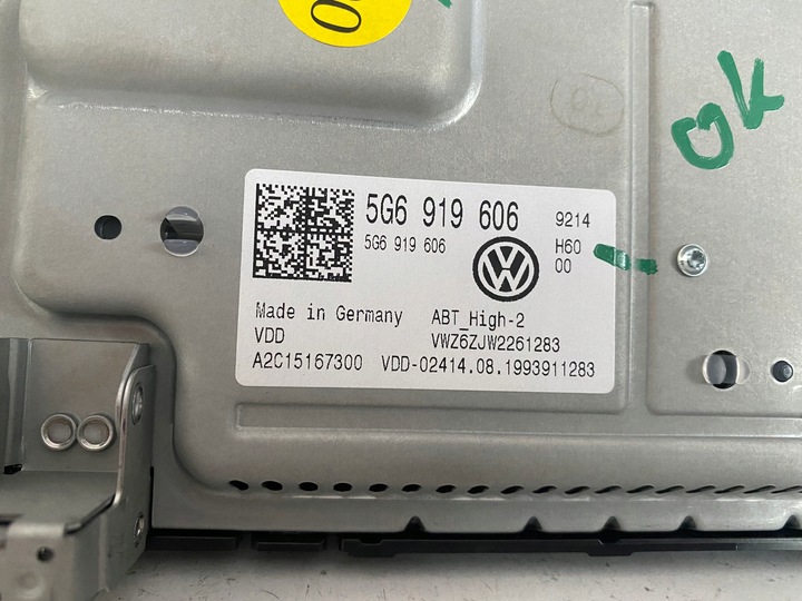 фото №8, Vw passat b8 golf экран навигация mib2.5 discovery