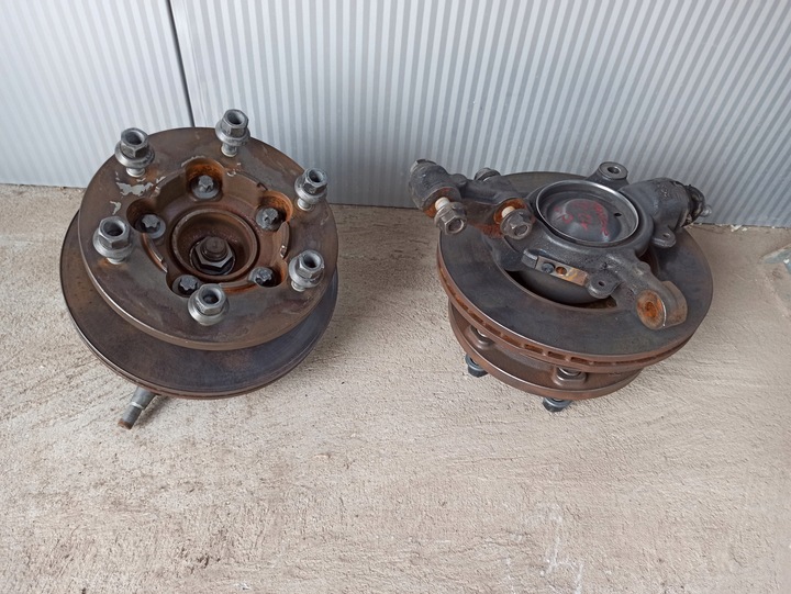 фото №6, Поворотна опора ступиця диск спарка праві перед master iii movano nv400 10+