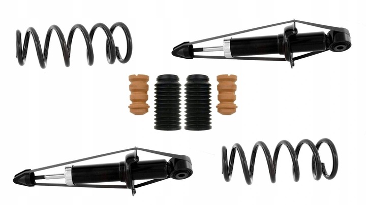 фото №1, Амортизаторы пружины зад honda civic vii 01-05 +o