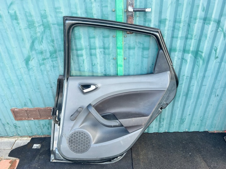фото №6, Двері задні праві правий зад seat ibiza 4 iv 6j код фарби: lw7z