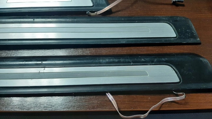 фото №7, Audi q7 4m планки порогові накладки підсвічуваний