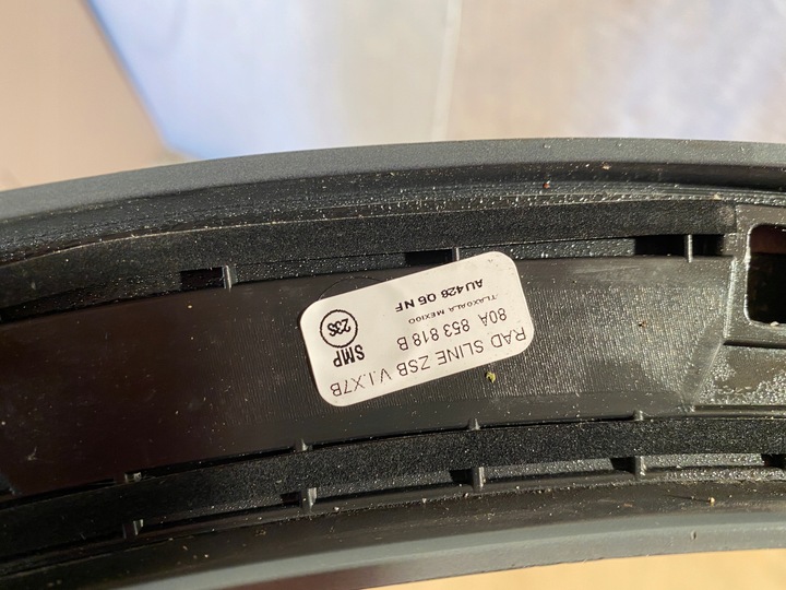 фото №8, Audi q5 80a s-line планка na крило праві зад