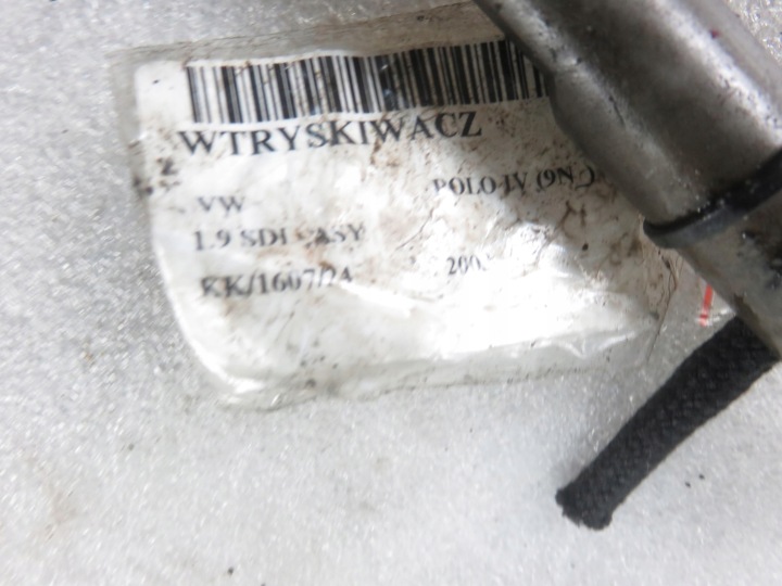 фото №6, Форсунка керуючий vw skoda seat 1.9 sdi 038130202c 0432193574