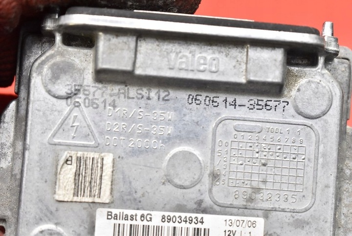 фото №8, Преобразователь ксенон ксенон левая 89034934 seat altea fr 07r