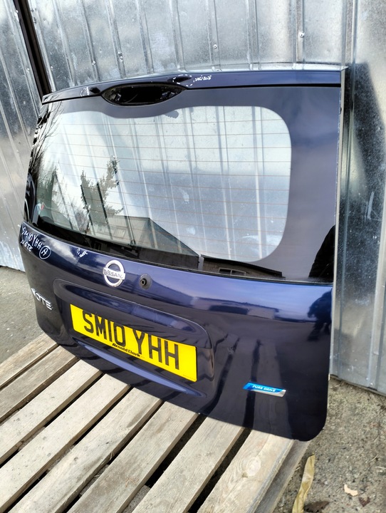 фото №9, Кришка багажника nissan note e11 рестайлінг колір bw9 g роки 2009-2012