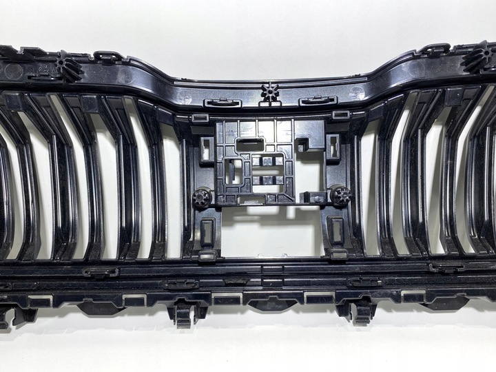 фото №9, Решётка радиатора решётка skoda kodiaq рестайлинг 565853653j чёрный mat