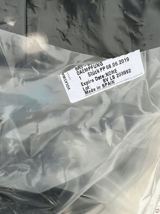 фото №4, Шумоизоляция капота двигателя polo 6c 6r0 skoda rapid