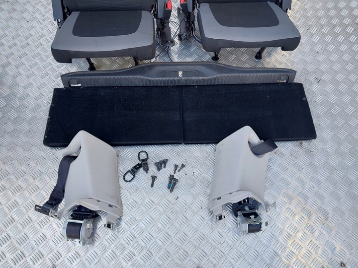 фото №5, Сидіння зад правий лівий ремені 3-rząd citroen c4 grand picasso ii