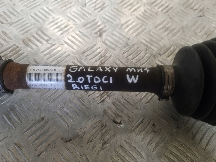 фото №5, Ford galaxy mk4 2.0 tdci механическая коробка передач полуось левая