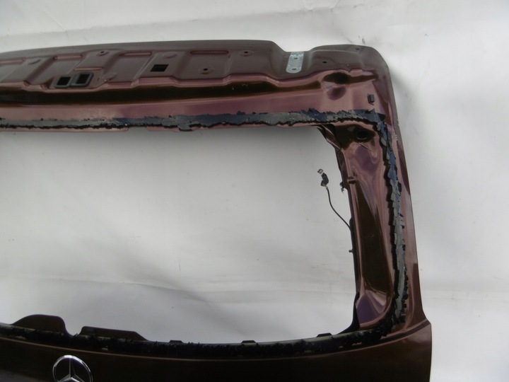 фото №6, Крышка багажника зад задняя 151 mercedes ml w166