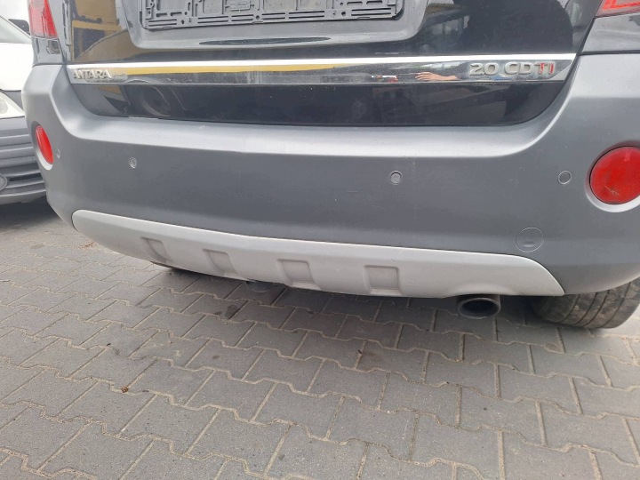 фото №8, Комплектный зад opel antara i 19u крышка багажника бампер задний лампы зад