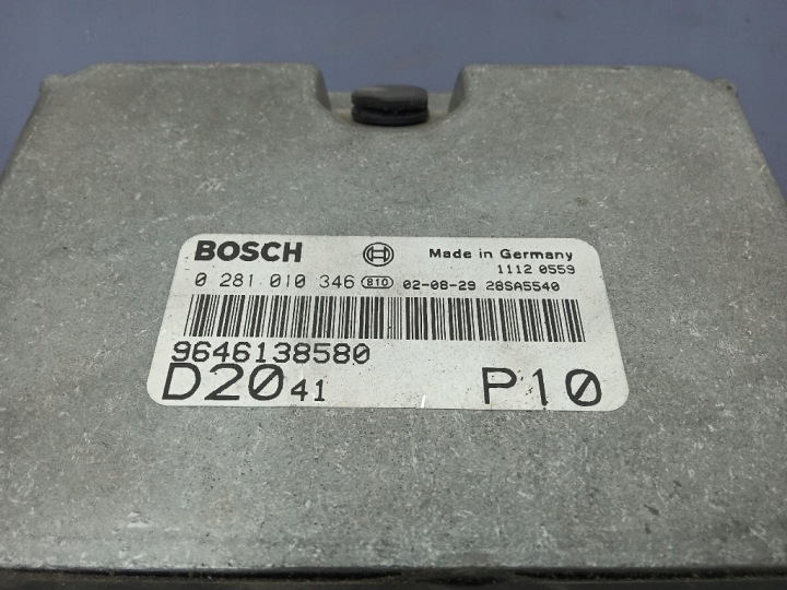 фото №6, Peugeot boxer i рестайлінг 2.0 hdi блок керування двигуном (ecu) 9646138580 0281010346