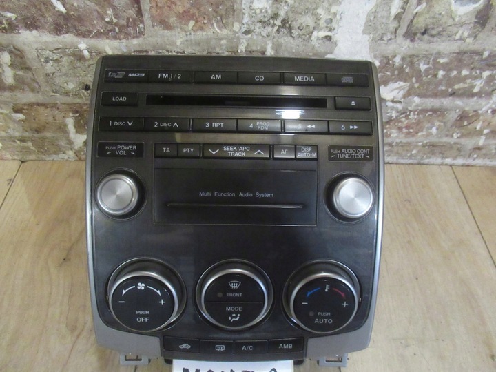 фото №2, Радио cd mp3 cd8966arx mazda 5 cr 05/10 год