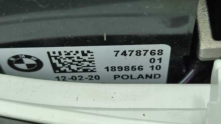 фото №13, Дзеркало праве оригінал. bmw 2 gran tourer f46 5-pin ідеал новенький!! 2336.56.066