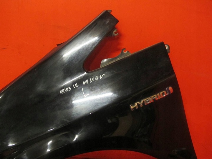 фото №7, Toyota prius 3 iii w3 крыло левый перед переднее чёрный 202