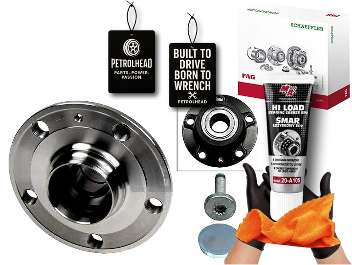 фото №1, Подшипник колёса vw зад a3 golf5 04- leon 05- altea fa #petrolhead pro+ kit7