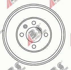 фото №1, Барабан тормозной vw golf ii iii синхро 85-97