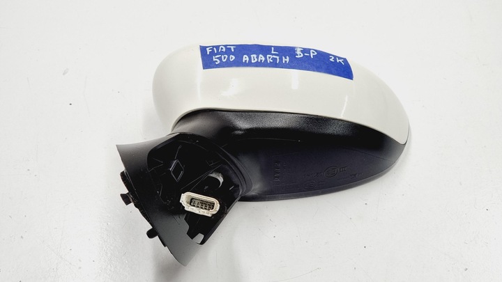 фото №7, Дзеркало ліві 5 контактів fiat 500 abarth