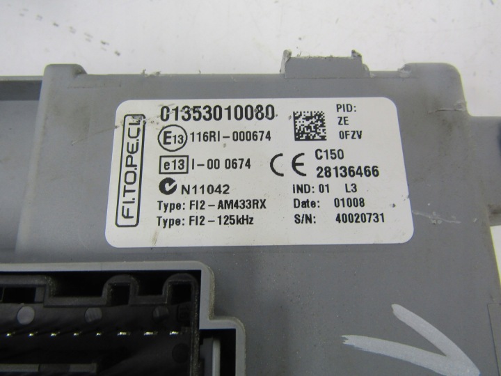 фото №14, Peugeot bipper блок керування двигуном (ecu) комплект 1.4hdi 68km 8hs 07-17 01353010080