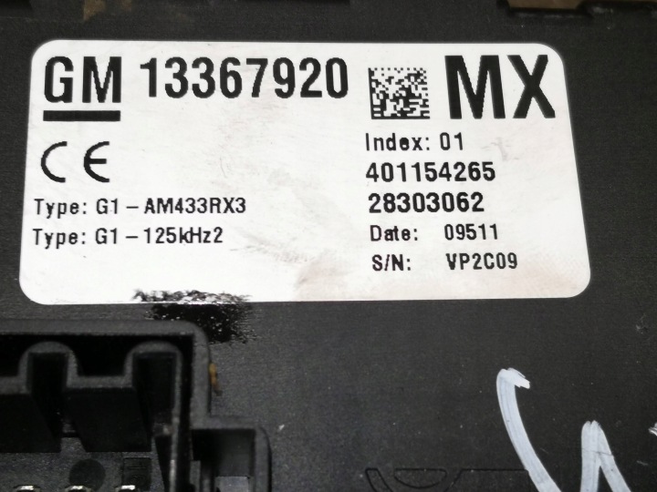 фото №9, Модуль предохранителей коробка opel corsa d рестайлинг fl 1.3 cdti 13367920 100% ok